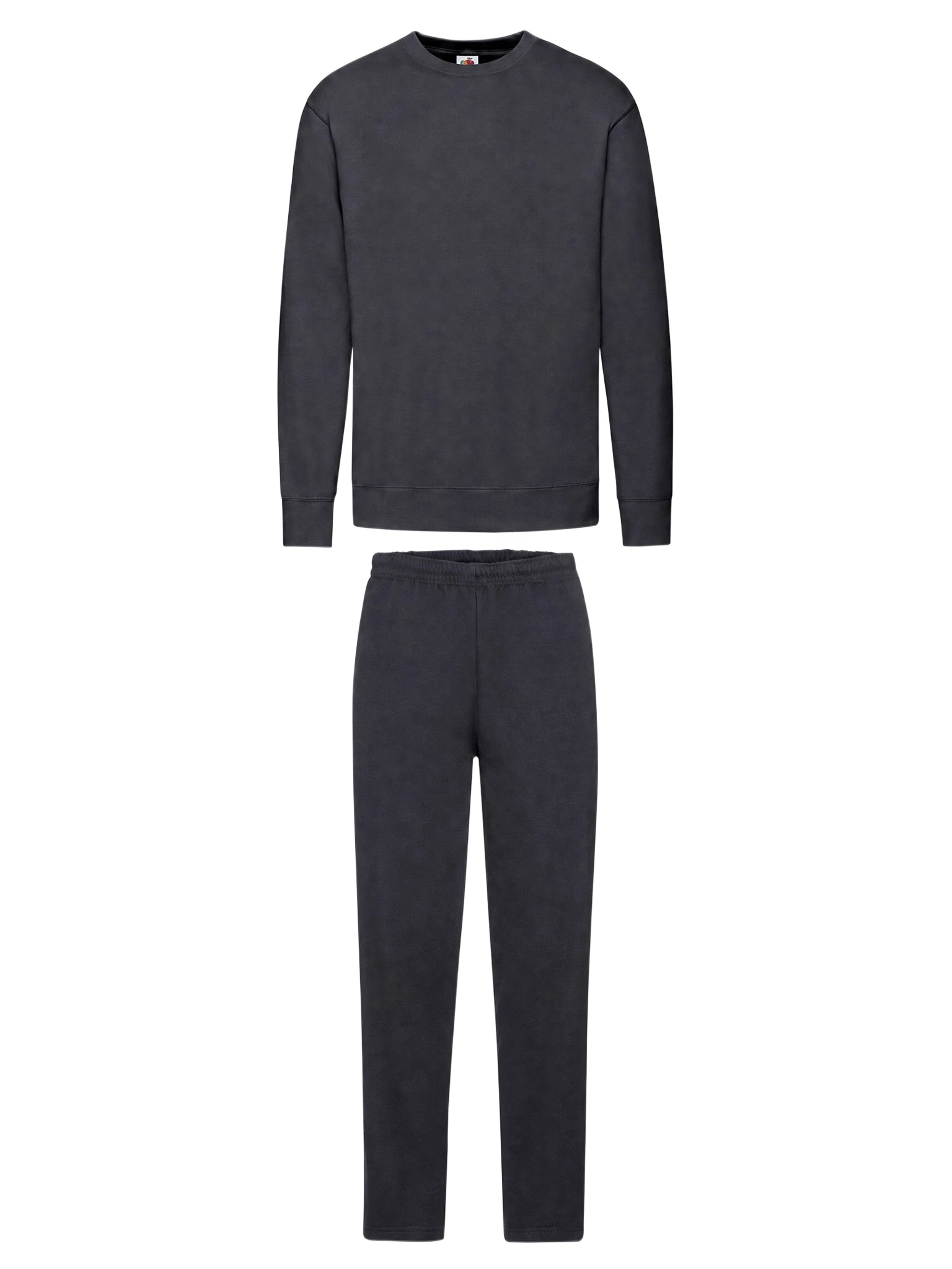 Joggingsæt med crewneck i mørkeblå