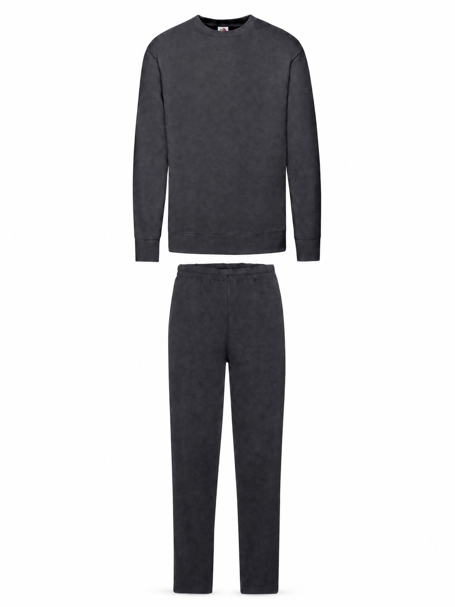 Joggingsæt med crewneck i mørkeblå