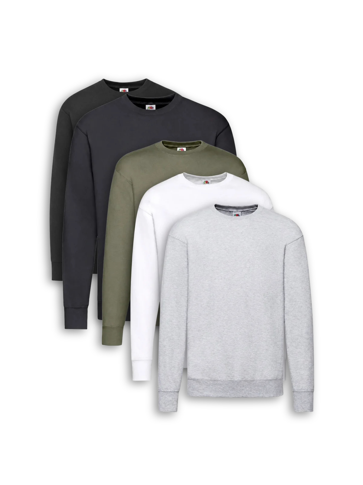 5-pak Crewneck
